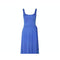 1970s Azure Blue Louis Feraud Jersey Dress with Jacket