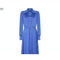 1970s Azure Blue Louis Feraud Jersey Dress with Jacket