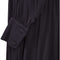 1970s Black Jersey Long Sleeve Maxi Dress