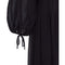 1970s Christian Dior Boutique Couture Label Black Silk Chiffon Dress