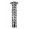 1970s Early 1980s Demi Couture Andre Laug Monochrome Sequin Dress