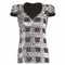 1970s Early 1980s Demi Couture Andre Laug Monochrome Sequin Dress