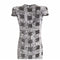 1970s Early 1980s Demi Couture Andre Laug Monochrome Sequin Dress