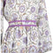 1970s Floral Print Cheesecloth Dress