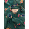 1970s Franck Olivier Novelty Fan Print Skirt Suit