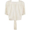 1970s Frank Usher Cream Ivory Lace Dress With Matching Bolero
