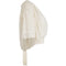 1970s Frank Usher Cream Ivory Lace Dress With Matching Bolero