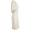 1970s Frank Usher Cream Ivory Lace Dress With Matching Bolero