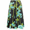 1970s Frank Usher Floral and Bamboo Print Skirt Suit