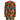 1970s Frank Usher Psychedelic Leaf Print Maxi Dress