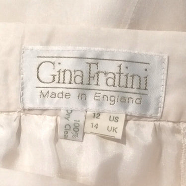 ARCHIVE - 1970s Gina Fratini White Silk Organza Maxi Skirt and Blouse Set