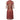 1970s Janice Wainwright Pink and Gold 1920s Style Flapper Dress