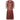 1970s Janice Wainwright Pink and Gold 1920s Style Flapper Dress