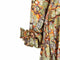 1970s Jean Varon psychedelic Autumn Tone Maxi Dress
