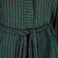 1970s John Charles Green Striped Victoriana Suit