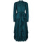 1970s John Charles Green Striped Victoriana Suit