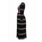 1970s Louis Feraud Haute Couture Black Velvet Dress