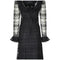 1970s Madame Gres Haute Couture Black Lace Dress