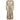 1970s Novelty Printed Chiffon Pastel Shade Dress With Sash Belt