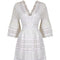 1970s Pin Tuck Lace Mexican Wedding Dress