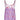 1970s Purple Butterfly Fortuny Style Empire Line Dress