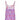 1970s Purple Butterfly Fortuny Style Empire Line Dress