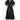 ARCHIVE - 1970s Roland Klein Black Pleated Chiffon Cocktail Dress