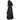 ARCHIVE - 1970s Roland Klein Black Pleated Chiffon Cocktail Dress