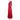 1970s Silk Chiffon Scarlet Red Victoriana Maxi Dress