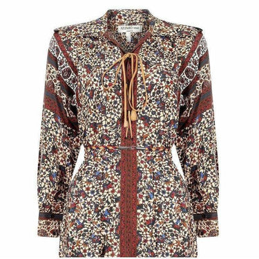 1970s Ted Lapidus Boho Dress
