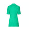 1970s Ted Lapidus Green Linen Double Breasted Shirt Dress