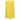 ARCHIVE- 1970s Ted Lapidus Lemon Yellow Pleated Chiffon Dress