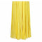 1970s Ted Lapidus Lemon Yellow Pleated Chiffon Dress
