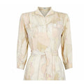 1970s Ted Lapidus Silk Shirt Dress