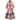 ARCHIVE - 1970s Unknown Couture Colourful Silk Checked Skirt and Cape Ensemble