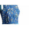 1970s Unlabelled Haute Couture Silk Jersey Dress and Jacket With Sequin Bodice