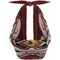 1970s ‘Washingtons Carriage” Hermes Pleated Silk Scarf