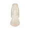 ARCHIVE - 1970s Anna Cat Medieval Silk Organza Peach Juliet Sleeved Dress