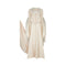 ARCHIVE - 1970s Anna Cat Medieval Silk Organza Peach Juliet Sleeved Dress