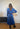 ARCHIVE - 1970s Azure Blue Louis Feraud Jersey Dress with Jacket