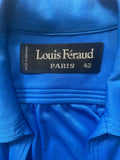 1970s Azure Blue Louis Feraud Jersey Dress with Jacket-CIRCA VINTAGE LONDON