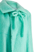 1970s Chanel Mohair Silk-Lined Seafoam Green Coat