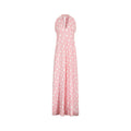 ARCHIVE: 1970s Christian Dior Pink Polka Dot Halter Neck Dress
