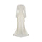 ARCHIVE: 1970s Simon Ellis Couture Trumpet Sleeve Wedding Dress