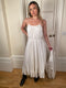 1970s French Haute Couture White Jersey Dress and Jacket