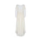1970s Gina Fratini Cream Silk and Lace Wedding Dress