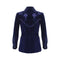 ARCHIVE: 1970s Gina Italian Sophisticates Navy Cotton Velvet Jacket