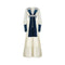 ARCHIVE: 1970s Gunne Sax Cotton Lace and Teal Velvet Dress