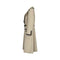 1970s Jean Patou Beige Coat with Silk Trim