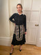 ARCHIVE - 1970s Koos van den Akker Patchwork Black Linen Skirt